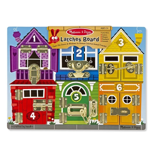 Motor Skills Lock and Security Board by Melissa & Doug