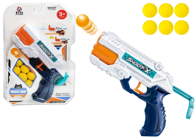 2-in-1 Foam Bullet and Water Pistol