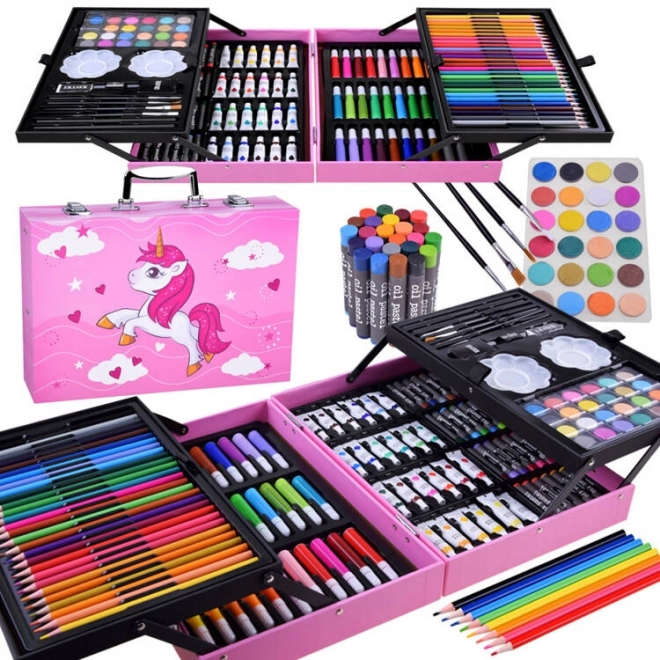 Deluxe Artist Set with Markers and Paints for Kids