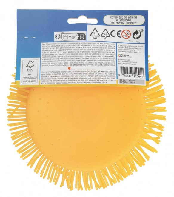 Water Frisbee with Tassels 17cm