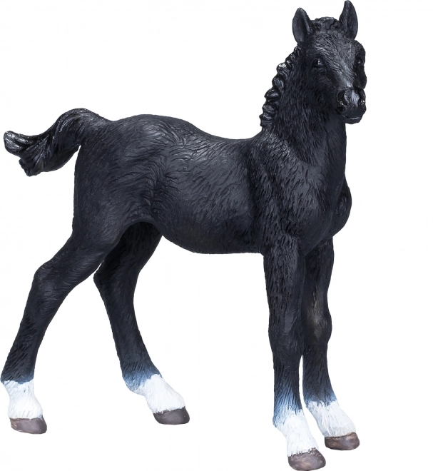 Black Hanoverian Foal Figurine