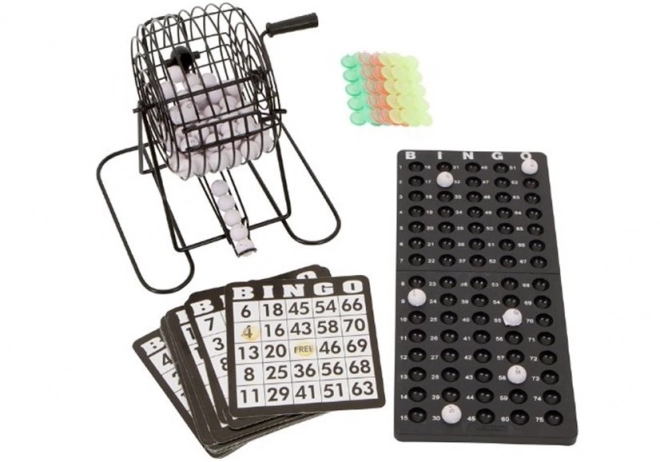 Gioco familiare Bingo Lotto metallo