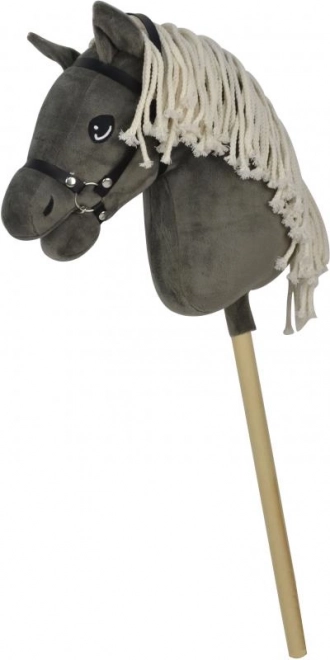 Steppos hobby horse Scarlet gray 70 cm