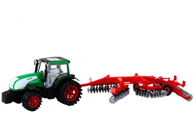 Large Tractor with Trailer Farm Set