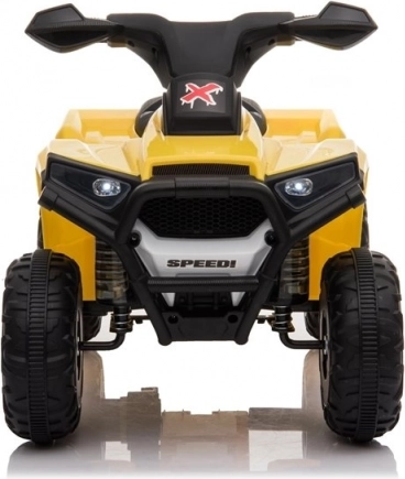 Realistic design with headlights
