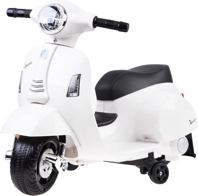 Elektrischer Kinderroller Vespa – weiß