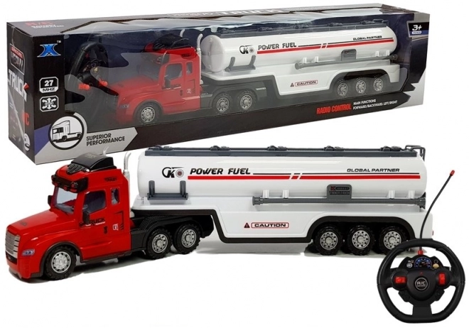 Remote Controlled Tanker Truck Toy