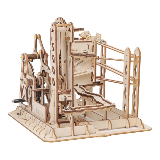 Robotime Rokr 3D Wooden Puzzle Marble Run: Explorer