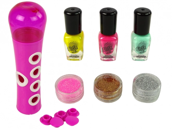 Nail Art Glitter Kit for Girls