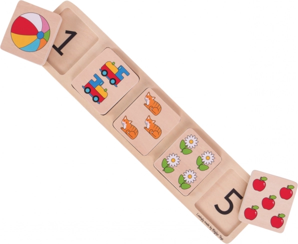 Compter de 1 à 5 en s’amusant
