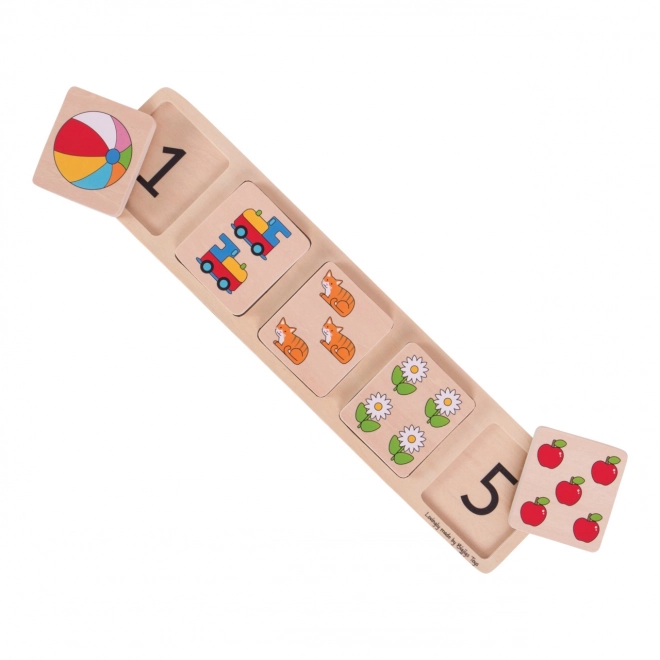 Bigjigs Toys Counting Insert Puzzle