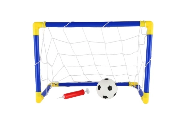 Football Goal with Ball and Pump