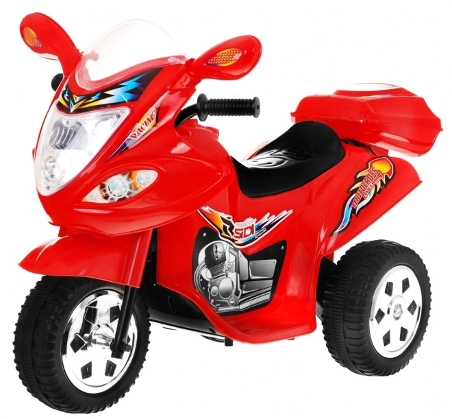 Tricicletă BJX-088 motocicletă electrică + sunete + lumini – Červená