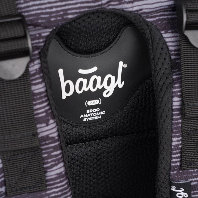 BAAGL Schulrucksack Skate Grau