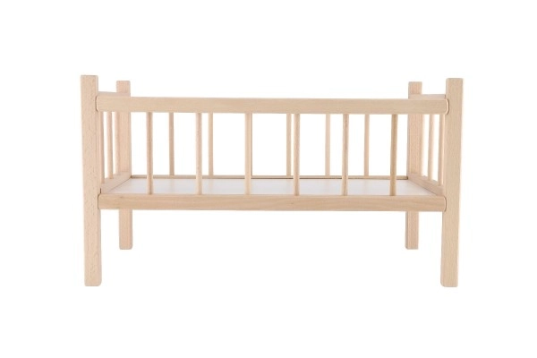 Wooden Doll Bed