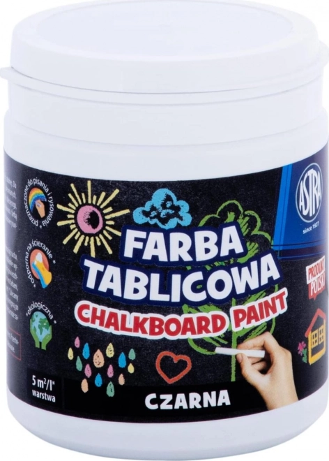 Astra Chalkboard Paint Black 250ml