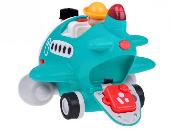 Interactive Toy Airplane for Kids with Remote Control