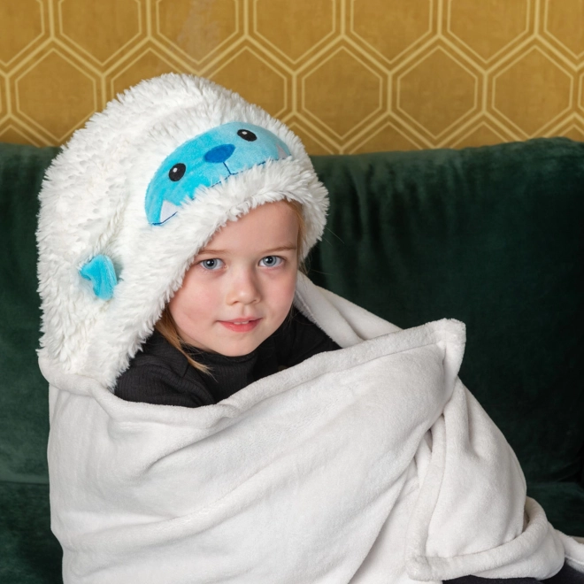 Cozy Hooded Animal Blanket with Paw Pockets