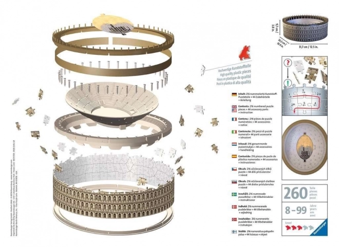 Ravensburger 3D Puzzle Roman Colosseum