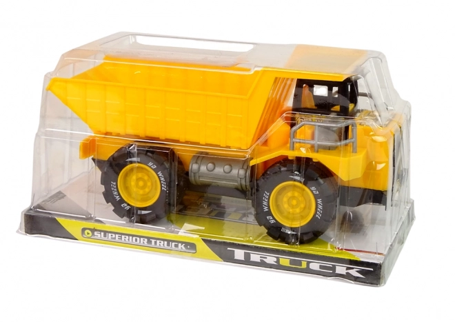 Large Dump Truck Toy Yellow