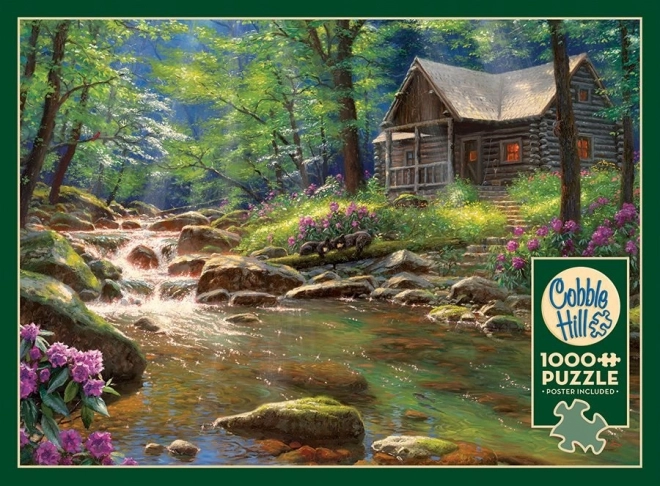 Cobble Hill Fishing Cabin Puzzle 1000 Pieces