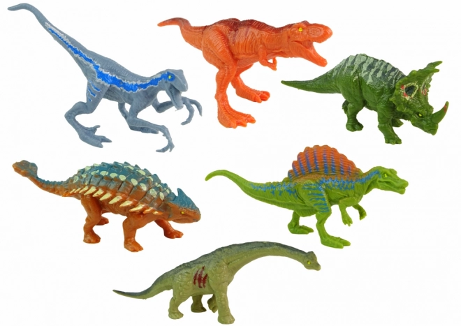 Colorful Dinosaur Figurine Set