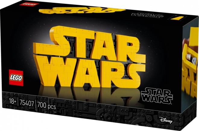 Lego Star Wars Logo from Bricks