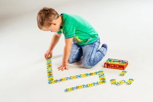 Domino My First Animals Wooden Game