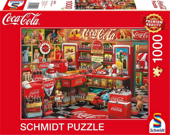 Puzzle Nostalgico Coca Cola 1000 Pezzi