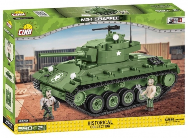 World War II M24 Chaffee Tank Building Set