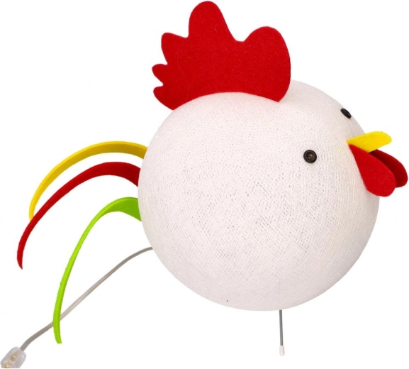 Igriv petelinji dizajn za otroško sobo