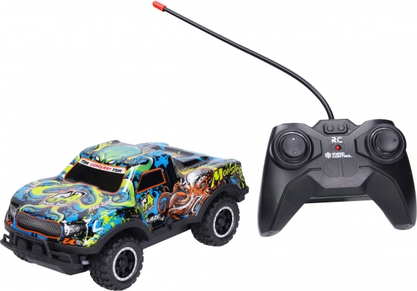 RC terepjáró távirányítóval 17 cm