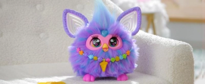 Interactive Purple Furby Toy