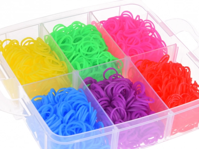 Magic Loom Band Bracelet Kit 4500 Pieces