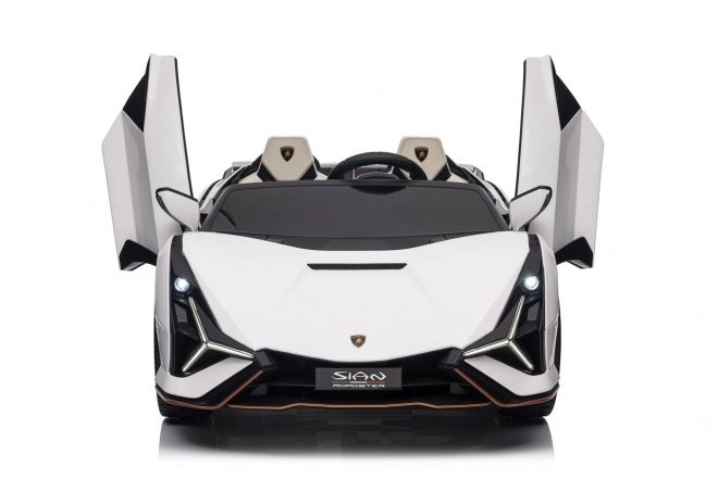 Ružové vozidlo Lamborghini Sian – Biele