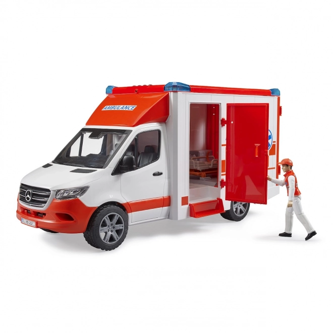 Ambulance Toy Mercedes-Benz Sprinter with Paramedic