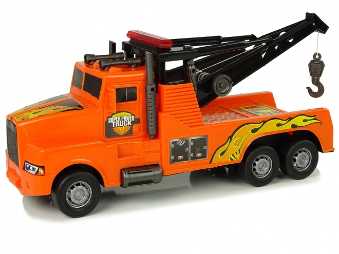 Tow Truck with Friction Drive Orange