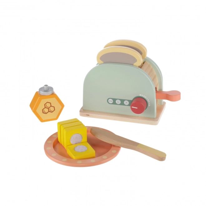 Wooden Toaster Play Set