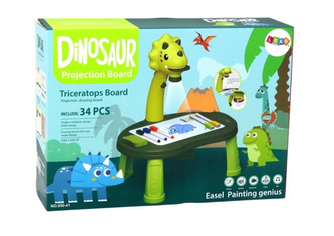 Dinosaur Drawing Projector with Game Table