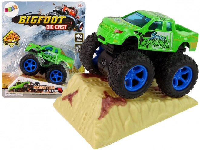 Monster Truck Toy with Ramp