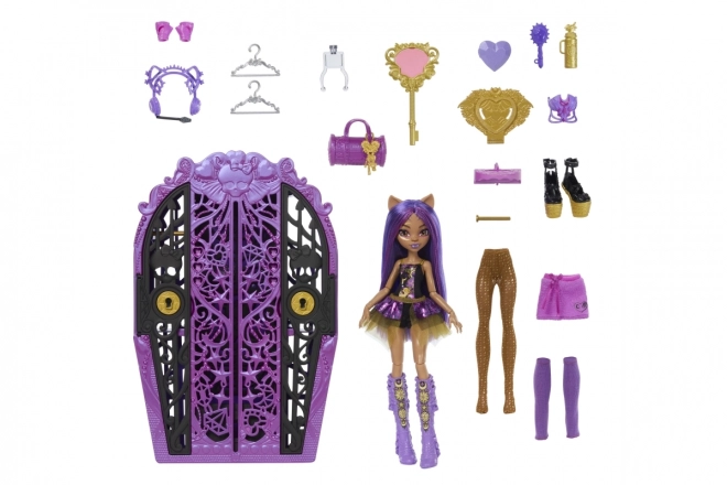 Barbie Skulltimate Secrets Clawdeen Doll