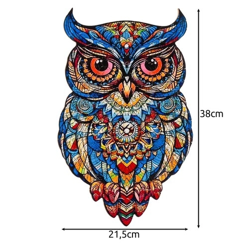 Wooden Owl Puzzle