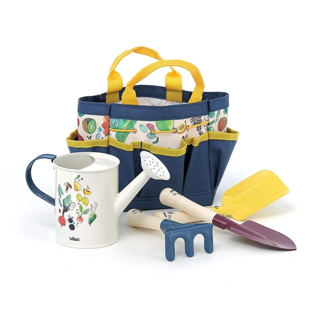 Set da giardino con attrezzi e annaffiatoio per bambini Vilac