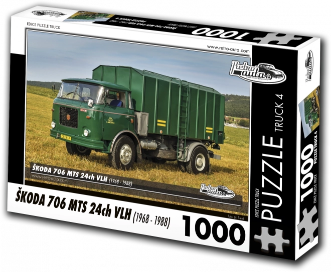 Puzzle Retro-Cars Škoda 706 MTS