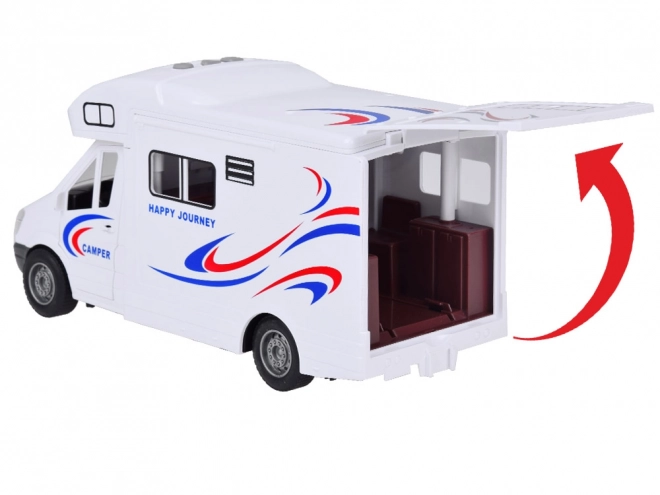 Camper da campeggio per bambini con luci e suoni