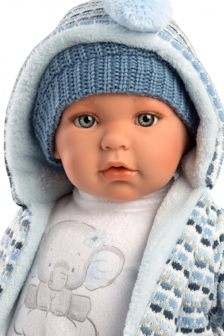 Baby Enzo Doll With Sounds - Llorens