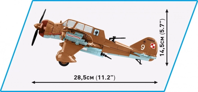 Cobi PZL.23 Karaś Model 1:32 Set