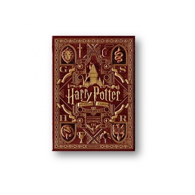 Harry Potter Playing Cards Red Deck - Gryffindor