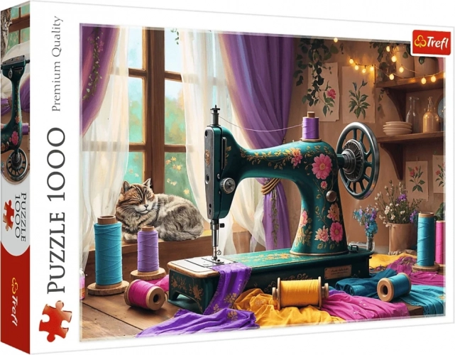 Puzzle 1000 pezzi – il mio laboratorio di sartoria Trefl