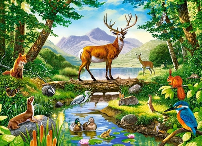 Woodland Harmony 300 Piece Puzzle